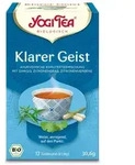 YOGI TEA, Klarer Geist, Bio Kr&auml;utertee 17X1,8 g