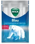 WICK BLAU Menthol Bonbons o.Zucker Beute 72 g