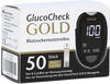 GLUCOCHECK GOLD Blutzuckerteststreifen 50 Stück