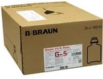 Glucose 5% B.braun Ecoflac Plus 20X100 ml