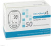Gluco Check XL Blutzuckerteststreifen 50 Stück