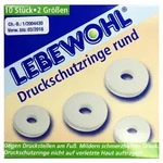 Lebewohl Druckschutzringe rund 10 St