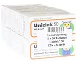Unizink&reg; 50 Zehnerpack 10X50 St