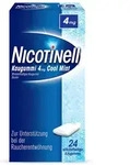 Nicotinell Kaugummi 4 mg Cool Mint 24 St