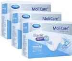 MoliCare Premium Elastic, 6 Tropfen, Gr. M, 85 - 120 cm H&uuml;ftumfang 3X30 St