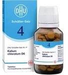 DHU Sch&uuml;&szlig;ler-Salz Nr. 4 Kalium chloratum D6 200 St
