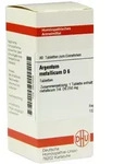 Argentum Metallicum D 6 Tabletten 80 St