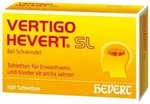 Vertigo Hevert SL Tabletten 100 St