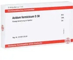 Acidum Formicicum D 30 Ampullen 8X1 ml