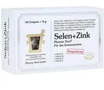 Selen+zink Pharma Nord Dragees 180 St
