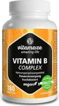 PZN-DE 12741428, Vitamaze Vitamin B-Complex hochdosiert vegan 180 St, Grundpreis: