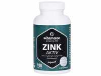 ZINK AKTIV 25 mg hochdosiert vegan Tabletten 180 Stück