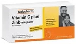 Vitamin C plus Zink-ratiopharm 40 St