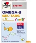 Doppelherz system Omega-3 Gel-Tabs family 120 St
