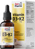 VITAMIN D3+K2 MK-7 Tropfen z.Einnehmen hochdosiert 25 Milliliter