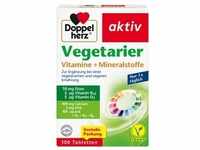 DOPPELHERZ Vegetarier Vitamine+Mineralstoffe aktiv 100 Stück