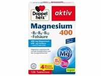 DOPPELHERZ Magnesium 400+B1+B6+B12+Folsäure Tabl. 120 Stück