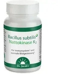 Bacillus subtilis plus Nattokinase-Enzym+Vitamin K2 vegan 60 St