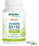 APOrtha&reg; Vitamin D3 5.000 IE + Vitamin K2 vitaMK7&reg; 200 &mu;g - vegetarische...