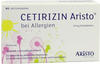 Cetirizin Aristo bei Allergien 10mg Filmtabletten 100 Stück