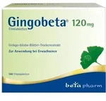 Gingobeta 120 mg Filmtabletten 100 St