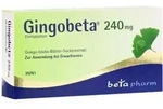 Gingobeta 240 mg Filmtabletten 30 St