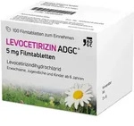 LEVOCETIRIZIN ADGC 5 mg 100 St