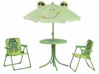 Mein schöner Garten DE SIENA GARDEN Froggy Kinderset Frosch, 2x Klappsessel, 1x