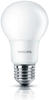 Philips LED Birnenlampe CorePro 8W (60W) E27 827 200° NODIM matt