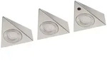 M&uuml;ller Licht drei LED Unterbauleuchten Cabinet Sensor 7,5W 830 NODIM silber