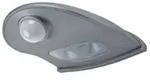 Ledvance Door LED Down 0,95W 840 silber Sensor batteriebetrieben