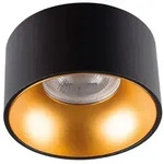 Kanlux Einbau-Downlight "RITI MINI" max. 10W &Oslash;85mm Schwarz/Gold