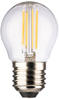 Müller Licht LED Tropfenlampe Retro 4,5W (40W) E27 927 NODIM klar