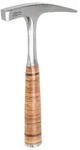PICARD Ganzstahl Geologenhammer 500g mit Spitze und Ledergriff Nr. 761