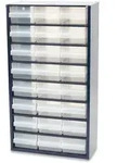 Raaco 137409 Schubladenkommode mit 24 Schubladen - 552 x 306 x 150 mm.