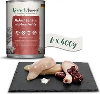 Venandi Animal - Huhn als Monoprotein | 6 x 400 g, Grundpreis: &euro; 6,73 / kg