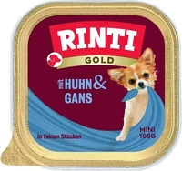 Rinti Gold Mini Huhn & Gans | 16 x 100 g, Grundpreis: &euro; 5,36 / kg