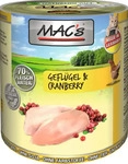 MAC's - Cat - Gefl&uuml;gel & Cranberry | 6 x 800 g, Grundpreis: &euro; 4,04 / kg