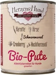 HerzensHund Bio-Pute mit Bio-Hirse | 6 x 800 g, Grundpreis: &euro; 7,60 / kg