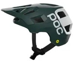 POC Fahrradhelm Kortal Race MIPS Pargasite Green Matt/Hydrogen White Matt - M-L - M-L
