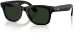 Ray Ban META Sonnenbrille Wayfarer Schwarz - L - L