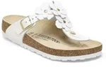 Birkenstock Damen Sandalen Gizeh Flower Embellishment White - 36 - 36