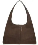 HEY MARLY Beuteltasche Alltime Lover Suede coffee