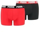 Puma Herren Boxershorts 2er Pack Red Black - XL - XL