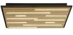 Paul Neuhaus LED Wand- und Deckenleuchte Q-AKUSTIK Holz-naturSmarthome