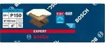 Bosch Expert Schleifpapier C470 150mm mit Multilochung K150 50er VE 2608901140