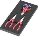 Wera 9781 Schaumstoffeinlage KNIPEX Zangen Set 2, 3-teilig