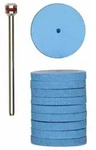 PROXXON Silikon-Polierscheiben Rad, 22 mm, 10 St&uuml;ck mit Tr&auml;ger