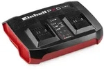 Einhell Power X-Twincharger 4A Power X-Change 18V Doppel-Ladeger&auml;t 2 Pl&auml;tze