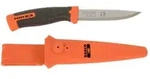Bahco Universalmesser mit 2-Komponenten-Griff und Holster mit zwei Kn&ouml;pfen